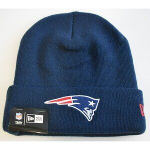 New England Patriots New Era On Field Knit Hat Beanie Blue